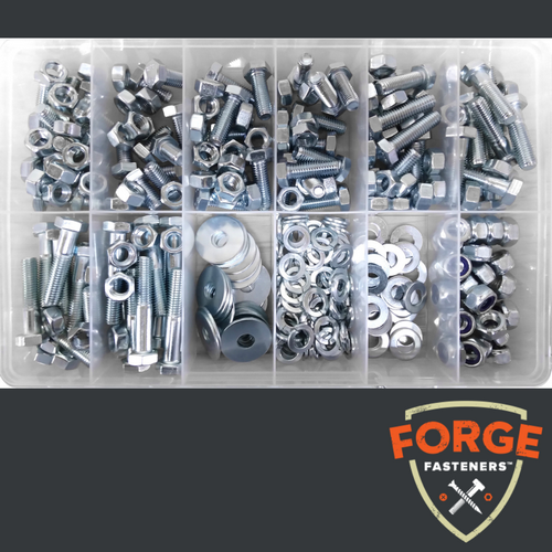 KIT BOLT/NUT/WASHER 8.8 ZP M10